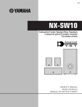 Yamaha NX-SW10 Manual de utilizare