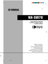 Yamaha NX-SW70 Manual de utilizare