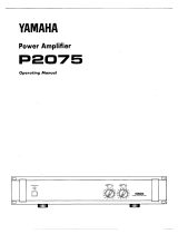 Yamaha P2075 Manualul proprietarului