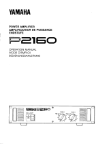 Yamaha P2160 Manualul proprietarului