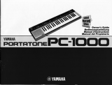 Yamaha PC-1000 Manualul proprietarului