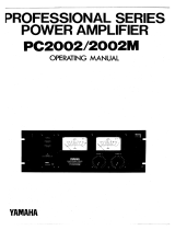 Yamaha PC2002M Manualul proprietarului