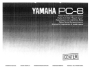 Yamaha PC-8 Manualul proprietarului