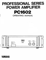 Yamaha PC1602 Manualul proprietarului