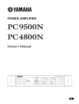 Yamaha PC4800N Manual de utilizare