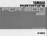 Yamaha PCR-800 Manualul proprietarului