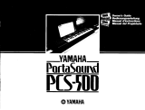 Yamaha PCS-500 Manualul proprietarului