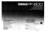 Yamaha PF-800 Manualul proprietarului