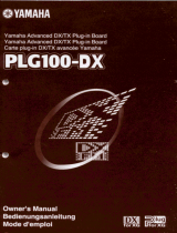 Yamaha PLG100-DX Manual de utilizare