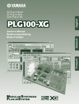 Yamaha PLG100-XG Manualul proprietarului