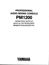Yamaha PM1200 Manualul proprietarului