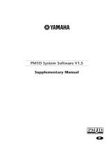 Yamaha V1 Manual de utilizare