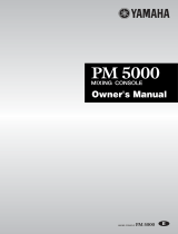 Yamaha PM5000 Manualul proprietarului