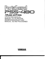 Yamaha PSS-480 Manualul proprietarului