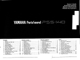 Yamaha PSS-140 Manualul proprietarului