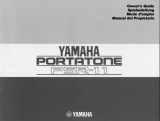 Yamaha PortaTone PSR-11 Manualul proprietarului