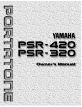 Yamaha PSR-420 Manualul proprietarului