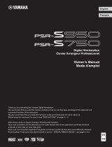 Yamaha S750 Manualul proprietarului