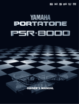Yamaha PSR-8000 Manualul proprietarului