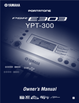 Yamaha YPT 300 - Full Size Enhanced Teaching System Music Keyboard Manual de utilizare
