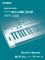 Yamaha PORTATONE PSR-E403 Manualul proprietarului