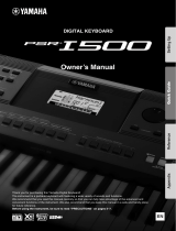 Yamaha PSR-I500 Manualul proprietarului