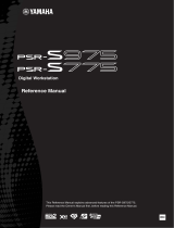 Yamaha PSR-S775 Manual de utilizare