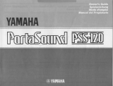Yamaha PortaSound PSS-120 Manualul proprietarului
