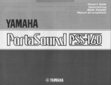 Yamaha PSS-160 Manualul proprietarului