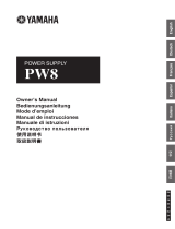Yamaha PW8 Manualul proprietarului