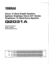Yamaha Q2031A Manualul proprietarului