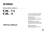 Yamaha QL5 Manual de utilizare