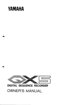 Yamaha QX5 Manualul proprietarului