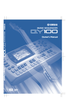 Yamaha QY100 Manualul proprietarului