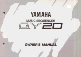 Yamaha QY20 Manualul proprietarului