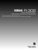 Yamaha R-302 Manual de utilizare