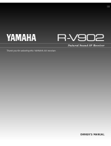 Yamaha R-V902 Manual de utilizare
