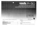 Yamaha R-50 Manualul proprietarului