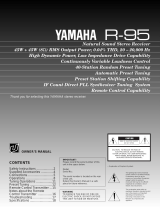 Yamaha R-95 Manualul proprietarului