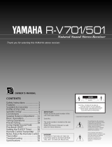 Yamaha R-V701 Manual de utilizare
