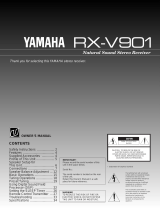 Yamaha RX-V901 Manual de utilizare