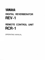 Yamaha REV-1 Manualul proprietarului