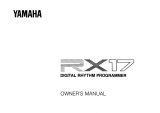 Yamaha RX17 Manualul proprietarului