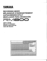 Yamaha RM800 Manual de utilizare