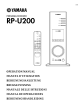 Yamaha RP-U200 Manualul proprietarului
