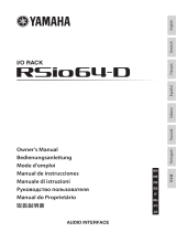 Yamaha RSio64 Manualul proprietarului