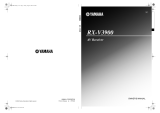 Yamaha RX V3900 - AV Network Receiver Manual de utilizare