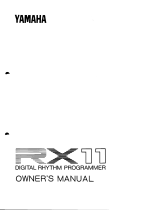 Yamaha RX11 Manualul proprietarului