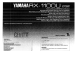 Yamaha RX-1100U Manualul proprietarului