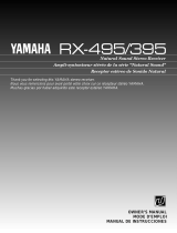 Yamaha RX-395 Manualul proprietarului